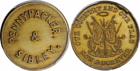 Civil War Store Cards

Enigmatic Pennypacker & Sibley Token

Pennsylvania--Philadelphia. Undated (1861-1865) Pennypacker & Sibley. Fuld-750Oa-1b. ...