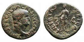 IMPERIO ROMANO
GALBA
As. AE. R/LIBERTAS PVBLICA. S.C. 11,21 g. RIC.60. Escasa. BC+. Pátina negra