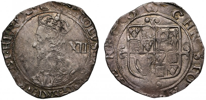 Charles I (1625-49), silver Shilling, Tower mint under the King, Group F, type 4...