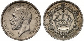 George V (1910-36), 0.500 silver Wreath Type Crown, 1936, bare head left, BM raised on truncation for engraver Bertram Mackennal, Latin legend and too...