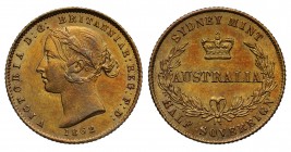 Australia, Victoria (1837-1901), gold Half-Sovereign, 1862, Sydney Branch Mint, second young head left with wreath of banksia in hair, date below, Lat...