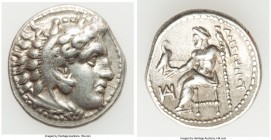 MACEDONIAN KINGDOM. Alexander III the Great (336-323 BC). AR drachm (18mm, 4.28 gm, 12h). XF. Lifetime issue of Miletus, ca. 325-323 BC. Head of Herac...