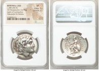 BITHYNIA. Cius. Ca. 280-250 BC. AR tetradrachm (31mm, 16.99 gm, 11h). NGC VF 5/5 - 3/5. In the name and type of Lysimachus (AD 306-281 BC), after 281 ...