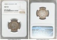 Victoria 20 Cents 1858 AU53 NGC, London mint, KM4.

HID09801242017

© 2020 Heritage Auctions | All Rights Reserved