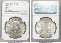 Republic Sun Yat-sen "Junk" Dollar Year 23 (1934) MS61 NGC, KM-Y345. L&M-110. 

HID09801242017

© 2020 Heritage Auctions | All Rights Reserved