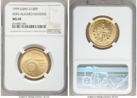 Republic gold "Non-Aligned Nations Conference" 100 Pesos 1979 MS69 NGC, KM45. Mintage 2,000. AGW 0.3538 oz. 

HID09801242017

© 2020 Heritage Auct...