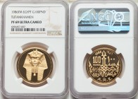 Arab Republic gold Proof 100 Pounds AH 1406 (1986) PR69 Ultra Cameo NGC, KM591, Fr-119. Mintage: 7,500. AGW 0.4962 oz. 

HID09801242017

© 2020 He...