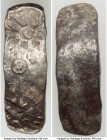 Anonymous Satamana (Shekel or 100 Ruttis) ND (c. 6th Century-313 BC) VF, Mitch-4075, cf. Zeno-5718. Taxila type. 35x12.5mm. 10.77gm. 

HID0980124201...