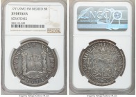 4-Piece Lot of Certified Assorted 8 Reales NGC, 1) Charles III 8 Reales 1771/0 Mo-FM - XF Details (Scratches), KM105 2) Charles III 8 Reales 1774 Mo-F...