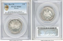 Republic 2 Reales 1861 Mo-CH MS64 PCGS, Mexico City mint, KM374.10. Fully struck, reflective surface. 

HID09801242017

© 2020 Heritage Auctions |...