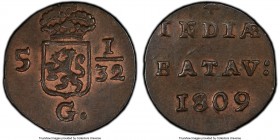 Dutch Colony. Batavian Republic 1/2 Duit 1809 MS62 Brown PCGS, Harderwijk mint, KM75.

HID09801242017

© 2020 Heritage Auctions | All Rights Reser...