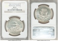 Confederation "Neuchatel Shooting Festival" 5 Francs 1863 MS61 NGC, KM-XS7. Mintage: 6,000. 

HID09801242017

© 2020 Heritage Auctions | All Right...