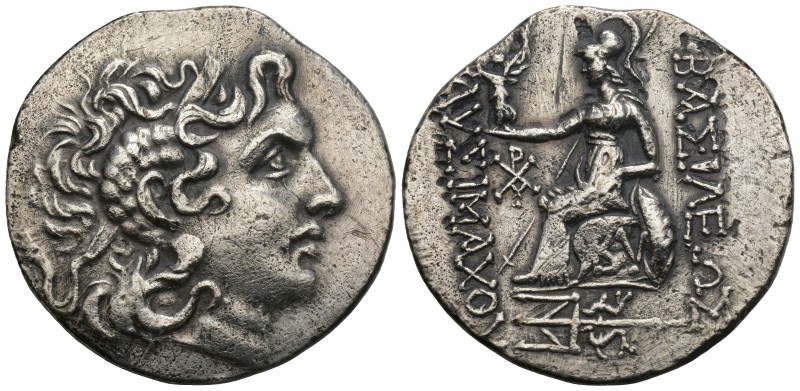 Greek
Thrace, Byzantion AR Tetradrachm. Circa 90-80 BC. In the name and types of...
