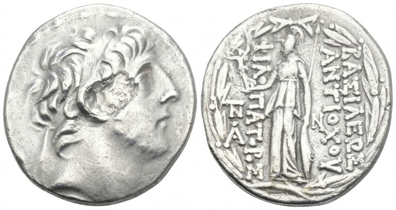 Greek 
Seleukid Empire, Antiochos IX Eusebes Philopator Kyzikenos AR Tetradrachm...
