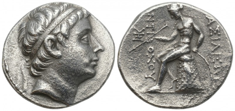 Greek
Seleucid Kingdom. Antiochus III. 223-187 BC. Tetradrachm, . Tarsus 16.3gr....