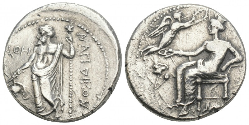 Greek
CILICIA. Nagidos. Circa 360-333 BC. Stater 9.1gr. 22.4mm
 Aphrodite seated...