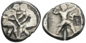 GREEK COINS 
PAMPHYLIA, Aspendos. Circa 380/75-330/25 BC. AR Stater 10.8gr. 23mm
