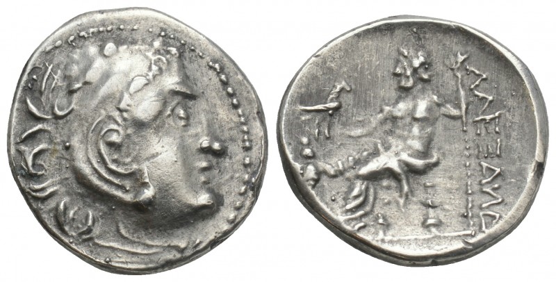 Greek
KINGS OF MACEDON. Alexander III ‘the Great’, 336-323 BC. Drachm 4.4gr. 17....