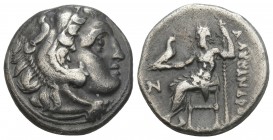Greek Coins
KINGS OF MACEDON. Alexander III 'the Great' (336-323 BC). Drachm. 4.1gr. 16.7mm