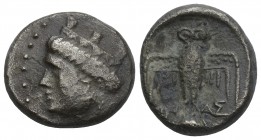 Greek 
Paphlagonia. Sinope 360-300 BC. Drachm AR 3gr. 15.8mm