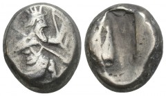 Greek
PERSIA, Achaemenid Empire. temp. Xerxes I to Darios II. Circa 485-420 BC. AR Siglos 5.5gr 15.4mm