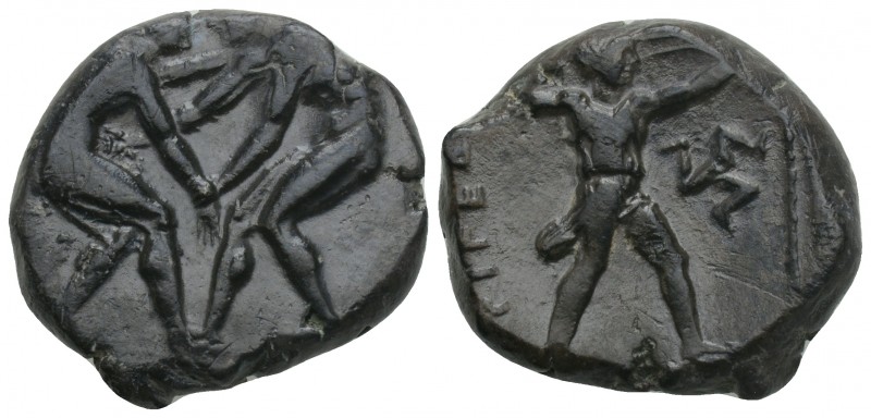 GREEK COINS 
PAMPHYLIA, Aspendos. Circa 380/75-330/25 BC. AR Stater 10.6gr. 22.1...