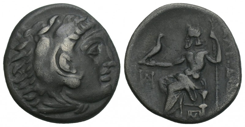 Greek
MACEDONIAN KINGDOM. Alexander III the Great (336-323 BC). AR drachm 4gr. ...