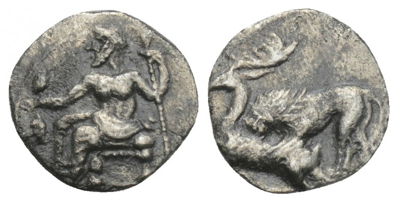 Greek
Mazaios (361-334 BC), Persian Satrap in Cilicia. AR Obol , Tarsos, Cilici...