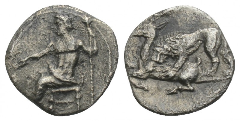 Greek
Mazaios (361-334 BC), Persian Satrap in Cilicia. AR Obol , Tarsos, Cilici...