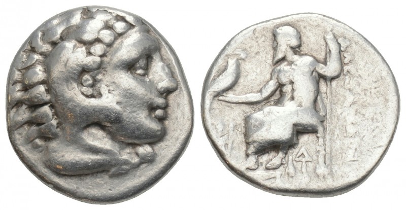 Greek
MACEDONIAN KINGDOM. Alexander III the Great (336-323 BC). AR drachm 4.2gr....