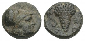 Greek
CILICIA.Soloi. 4th century BC. AE 1.4gr. 10.2mm