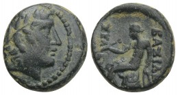 Greek 
Seleukid Kingdom. Antioch on the Orontes. Antiochos I Soter 281-261 BC. 3gr. 14.8mm