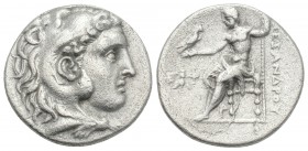 Greek 
Kings of Macedon. Alexander III. "the Great" (336-323 BC). AR Drachm 4.1gr 18.7mm