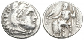 Greek
Kings of Macedon. Alexander III. "the Great" (336-323 BC). AR Drachm 4.1gr 18mm
