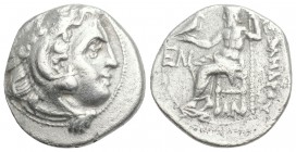 Greek
Kings of Macedon. Alexander III. "the Great" (336-323 BC). AR Drachm 4gr 17.3mm