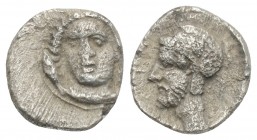 Greek
CILICIA, Uncertain. Circa 4th Century BC. AR Obol 0.7gr 10mm