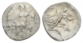 Greek
LYCAONIA, Laranda. Circa 324/3 BC. AR Obol 0.6gr 10.7mm