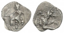 Greek
LYCAONIA, Laranda. Circa 324/3 BC. AR Obol 0.5gr 11.3mm