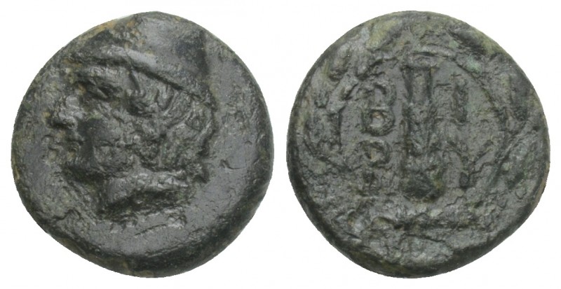 Greek 
Troas. Birytis circa 350-300 BC. Bronze Æ 1.1gr. 11.4mm