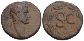 Roman Provincial 
SYRIA. Seleucis and Pieria. Antioch. . Ae. Nerva. A.D. 96-98.(?) 11.5gr 26.4gr
Obv: Laureate head right. Rev: S C, all within laurel...
