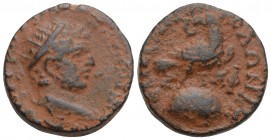 Roman Provincial Coins 
Caracalla (198-217). Ae 9 gr 20.7mm