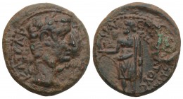 Roman Provincial Coins 
Tiberius AD 14-37 5.5gr 20.9mm