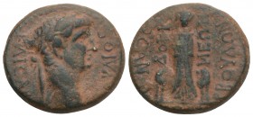 Roman Provincial 
Phrygia. Dokimeion. Claudius AD 41-54. Bronze Æ 4.5gr 19.5mm