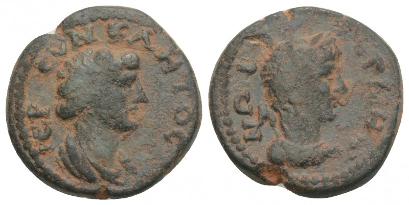 Roman Provincial Coins 
 Germe Mysia Reign Uncertain AE 3.2gr 16.5mm
ΙΕΡΑ ϹΥΝΚΛΗ...