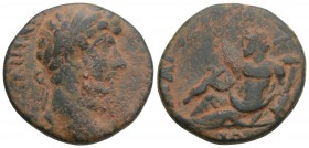 Roman Provincial Coins 
 Lycia -Pamphylia Magydus Lucius Verus (Augustus) AE 161-169 8.9gr 24.7mm
ΑΥΤ ΚΑΙϹΑΡ ΑΥΡ ΟΥΗΡοϹ laureate head of Lucius Verus,...
