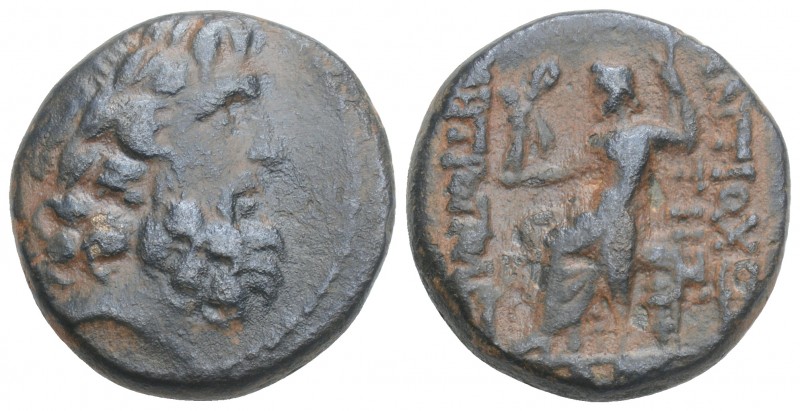 Roman Provincial
SYRIA, Antioch ad Orontem. Pompaeian Era, 48-47 BC. Æ 7.8gr 20m...