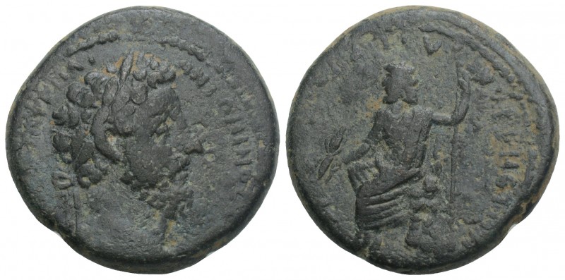 Roman Provincial
Marcus Aurelius. Syria, Cyrrhestica,Cyrrhus. (161-180). Ae. 11....