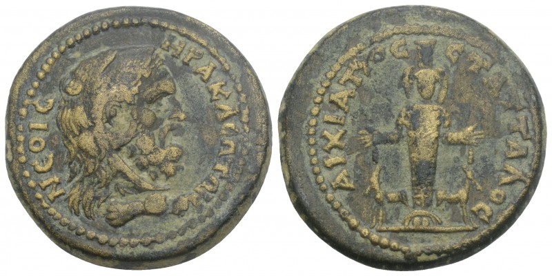 Roman Provincial
Caria Heraclea Salbace Antoninus Pius c. 139-146 11.4gr 24.9mm...