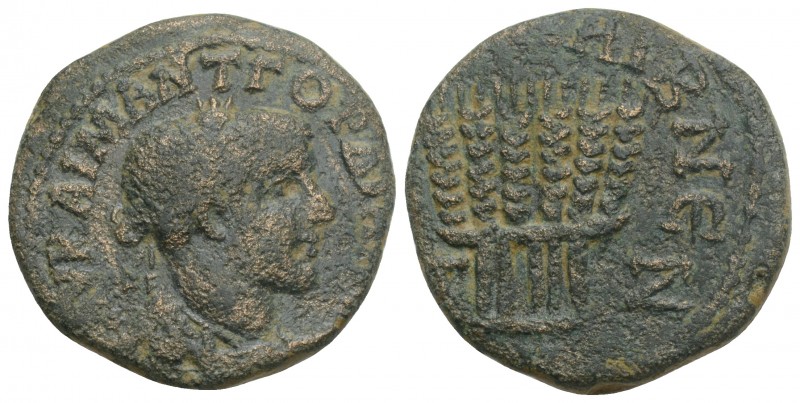 Roman Provincial 
CAPPADOCIA, Caesarea-Eusebia. Gordian III. AD 238-244. Æ Dated...