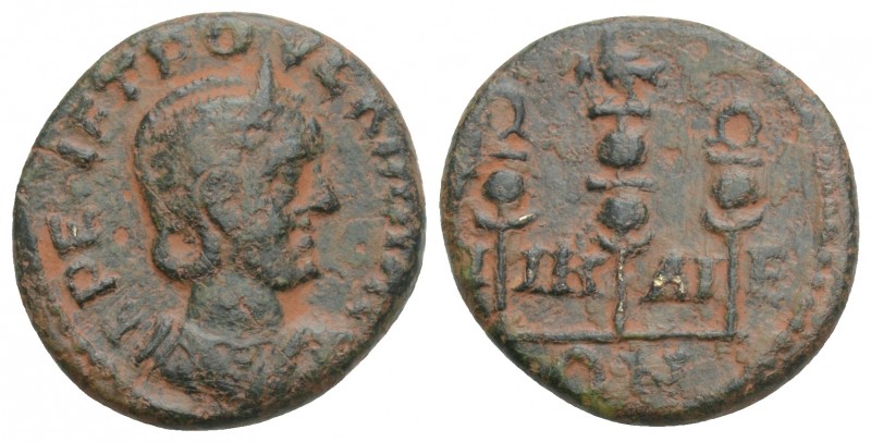 Roman Provincial 
Herennia Etruscilla (Augusta, 249-251). Bithynia, Nicaea. Æ 2....